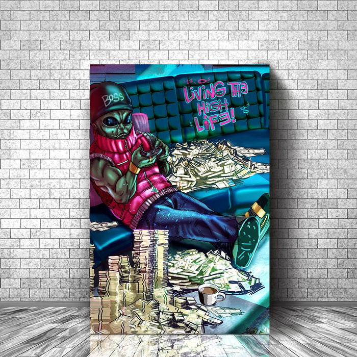 20 x 16 - Small / Gallery Wrap / Red
