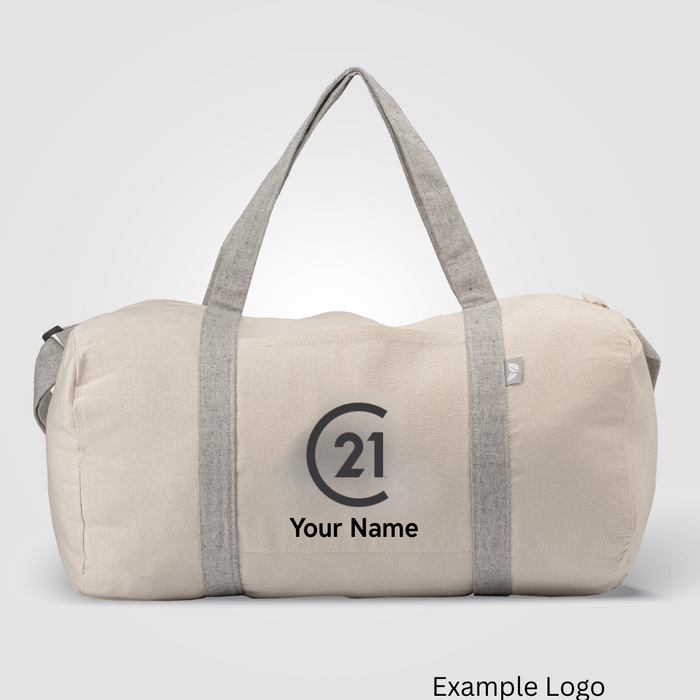 Loom Recycled Cotton Blend Duffel Bag - Personalized