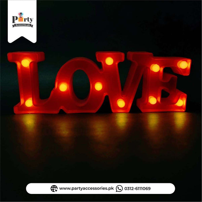 “LOVE” LED Decorative Light