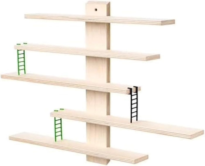 LUSTIGT Wall shelf, 37x37cm