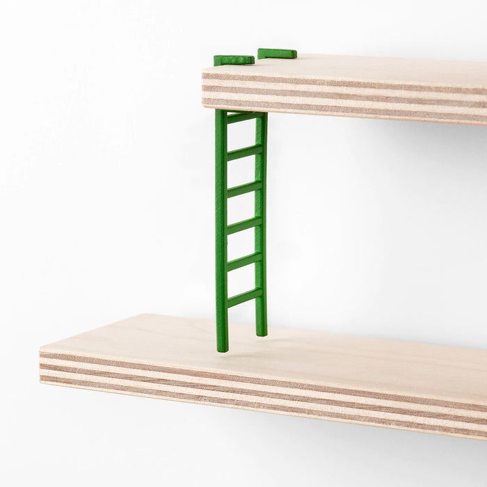 LUSTIGT Wall shelf, 37x37cm