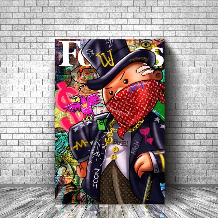 20 x 16 - Small / Gallery Wrap / Color 1