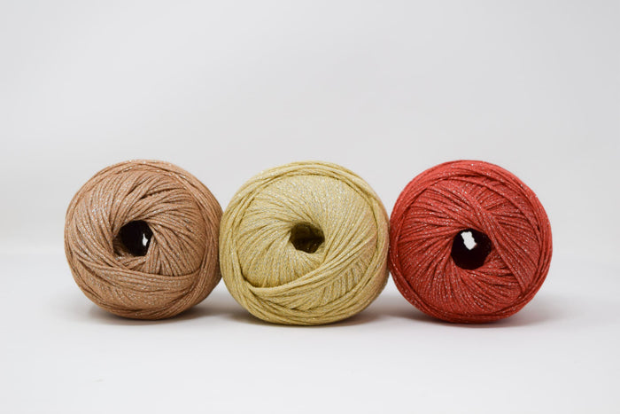 MAKO SPARKLY COTTON - CHAMPAGNE COLOR