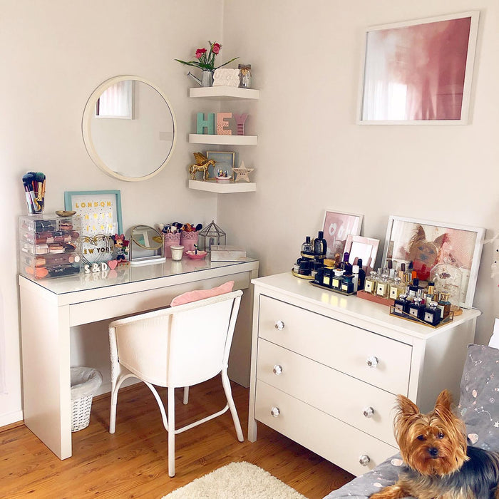 MALM Dressing table, White