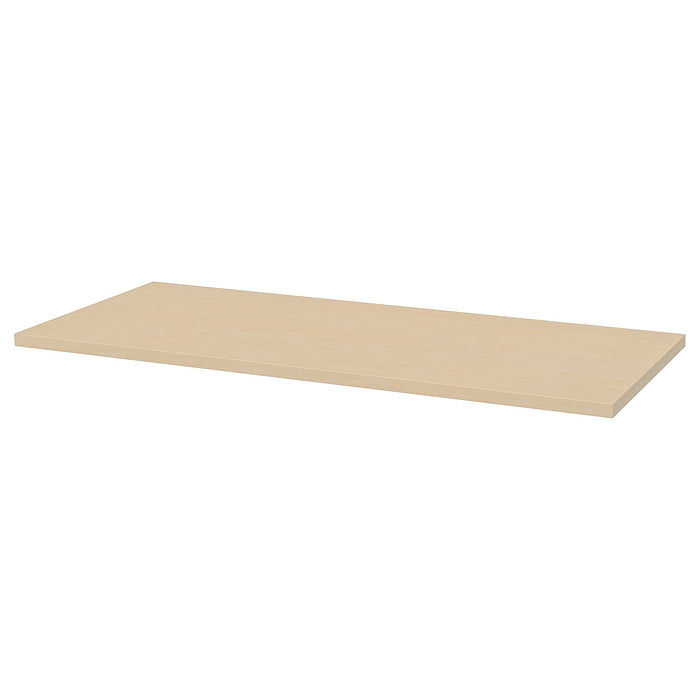 MALSKYTT Table top, 140x60cm, Birch/veneer