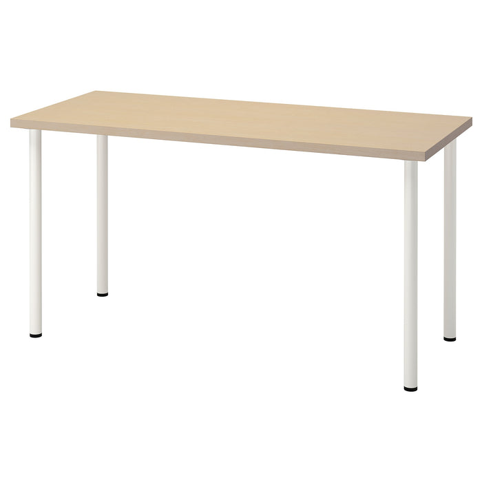 MALSKYTT Table top, 140x60cm, Birch/veneer