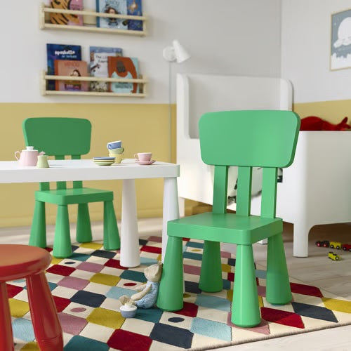 MAMMUT Children's chair, Bright green