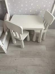 MAMMUT  Children's table, 77x55cm, White