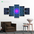 Mandala Love by Cameron Gray 5-Piece Canvas