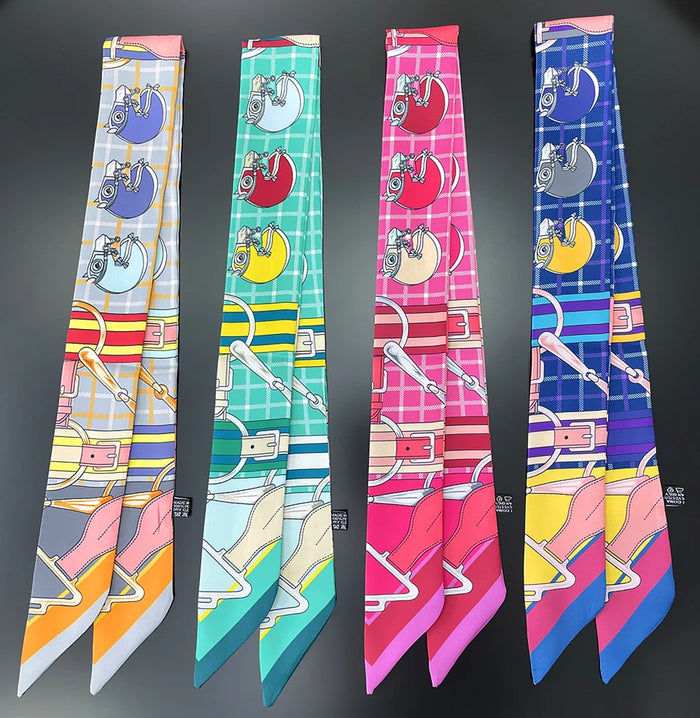 Marci Gray Twilly Skinny Scarf