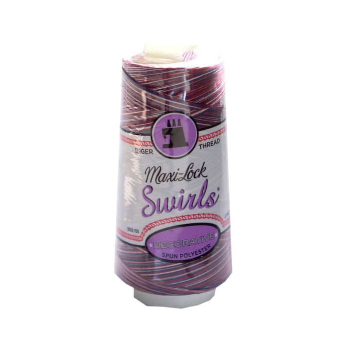 Maxi-Lock Swirls - Serger Thread - Assorted Colours