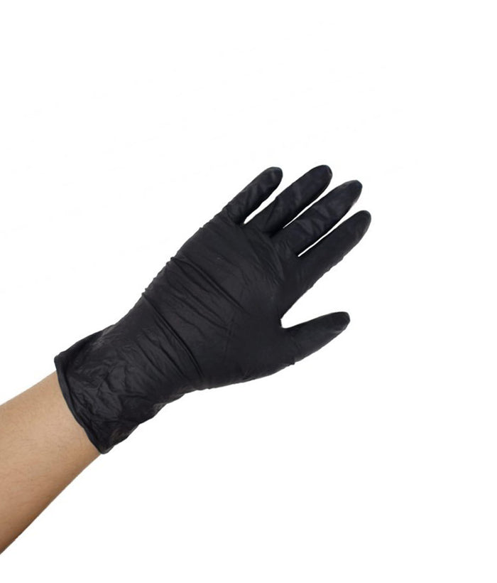 MaxValu Black Powder Free Nitrile Gloves - 100 Pcs Per Box - Stone Doctor Australia - Personal Protection > Powder Free > Nitrile Gloves