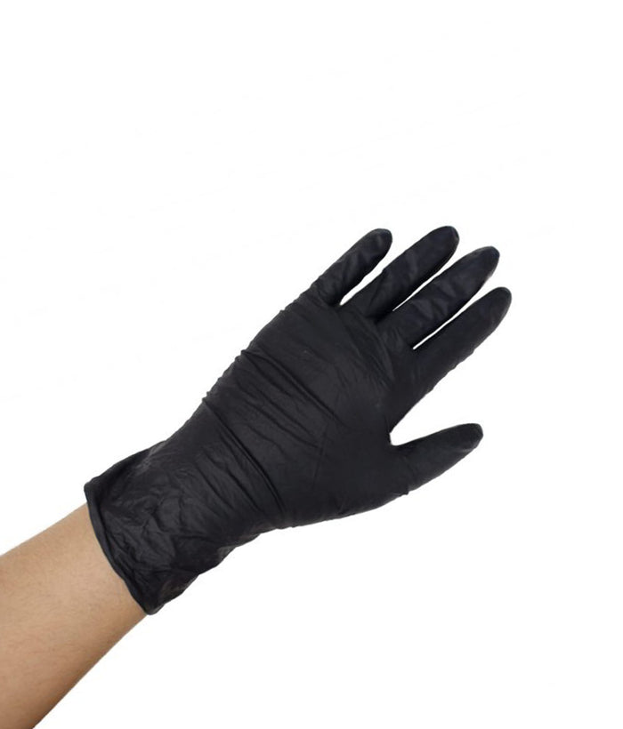 MaxValu Black Powder Free Nitrile Gloves - 100 Pcs Per Box - Stone Doctor Australia - Personal Protection > Powder Free > Nitrile Gloves