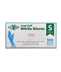 MaxValu Long Cuff Nitrile Gloves - 100 Pcs Per Box - Stone Doctor Australia - Personal Protection > Powder Free > Nitrile Gloves