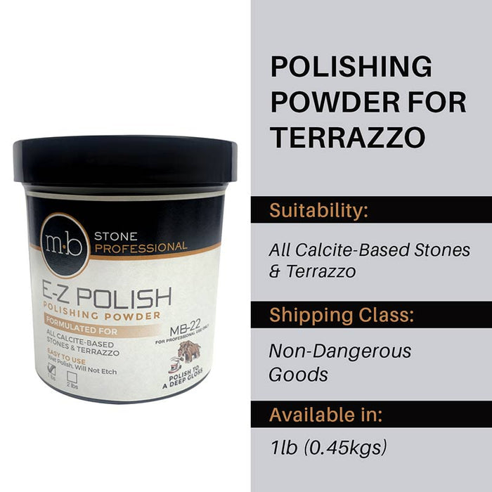 MB-22 E-Z Polishing Powder For Terrazzo - Stone Doctor Australia - Natural Stone > Marble > Polishing Powder