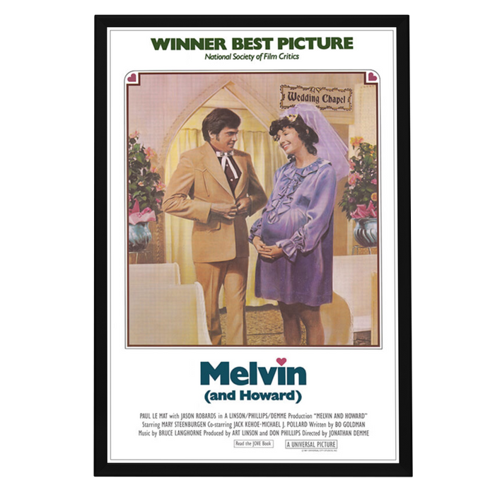 "Melvin and Howard" (1980) Framed Movie Poster