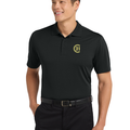 Mens Black Obsessed Diamond Polo - C21® logo - FINAL STOCK