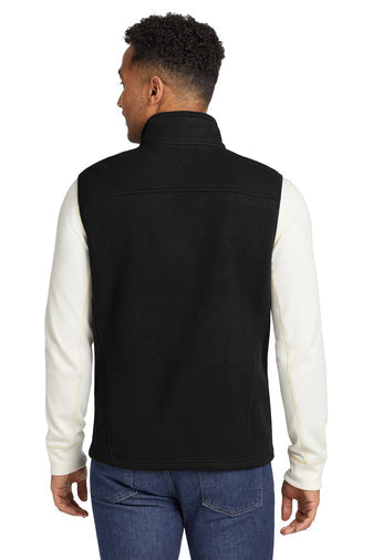 Mens Eddie Bauer® Black Fleece Vest - C21®