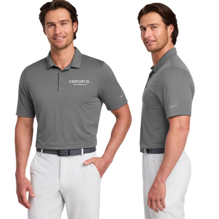 NIKE Mens Legacy Polo - Grey | New Millennium