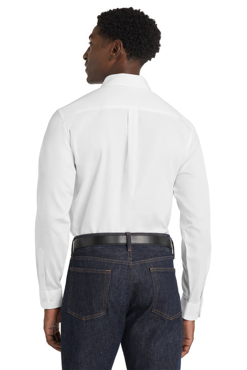 Mens Long Sleeve SuperPro React™ Twill Shirt