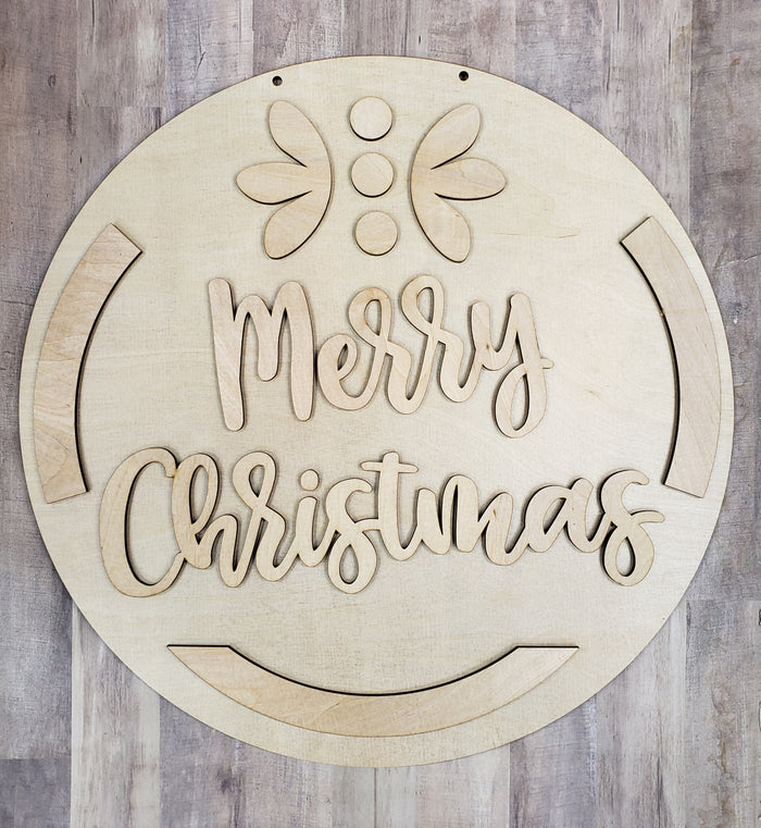 Merry Christmas Round