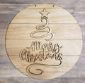 Merry Christmas Swirl
