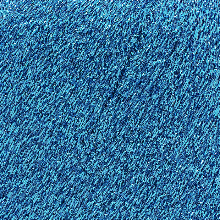 Metallic Shimmer Yarn - Electric Blue Color