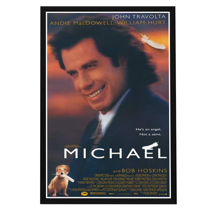"Michael" (1996) Framed Movie Poster