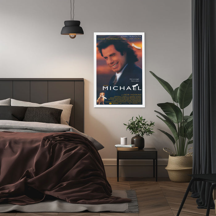 "Michael" (1996) Framed Movie Poster