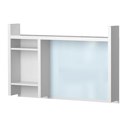 MICKE Add-on unit high, 105x65cm, White
