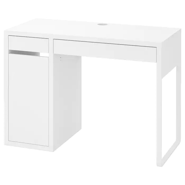 MICKE Desk, 105x50cm, White