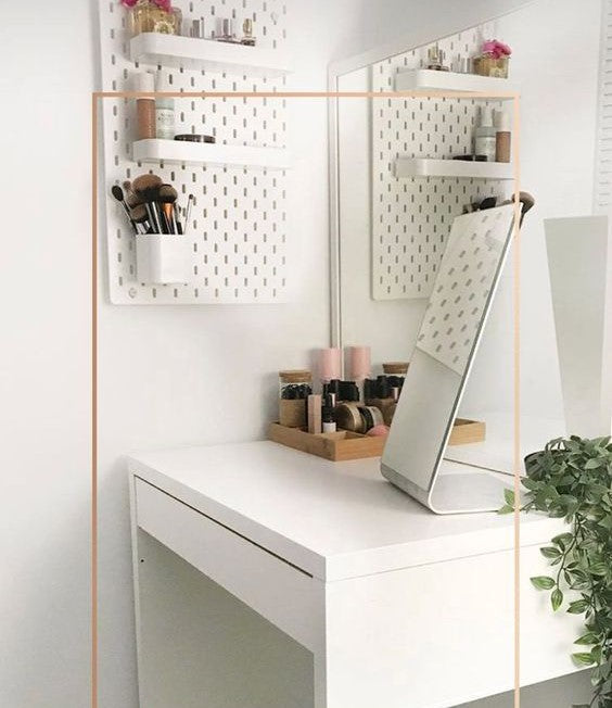 MICKE desk, 73cm, White