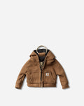 Carhartt WIP Mini Active Jacket Keychain Hamilton Brown Small Accessories Keychains I036419 HZXX