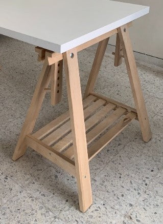 MITTBACK Trestle, 58x70/93cm, Birch