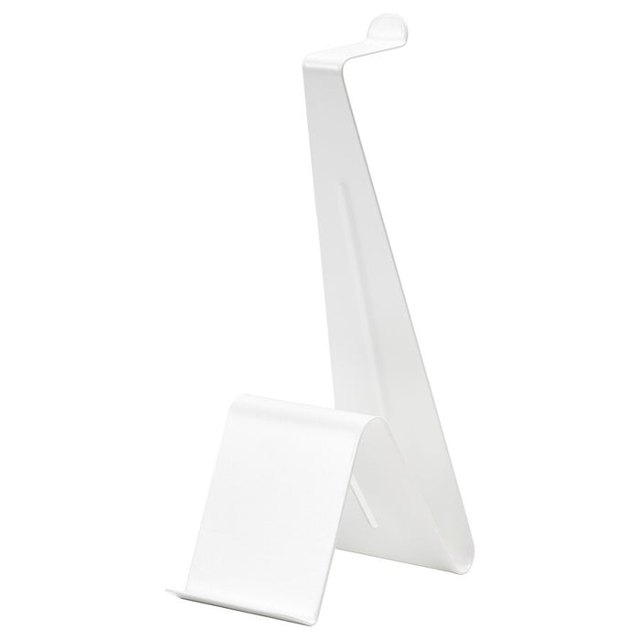 MOJLIGHET Stand for headphones and tablet/phone, White