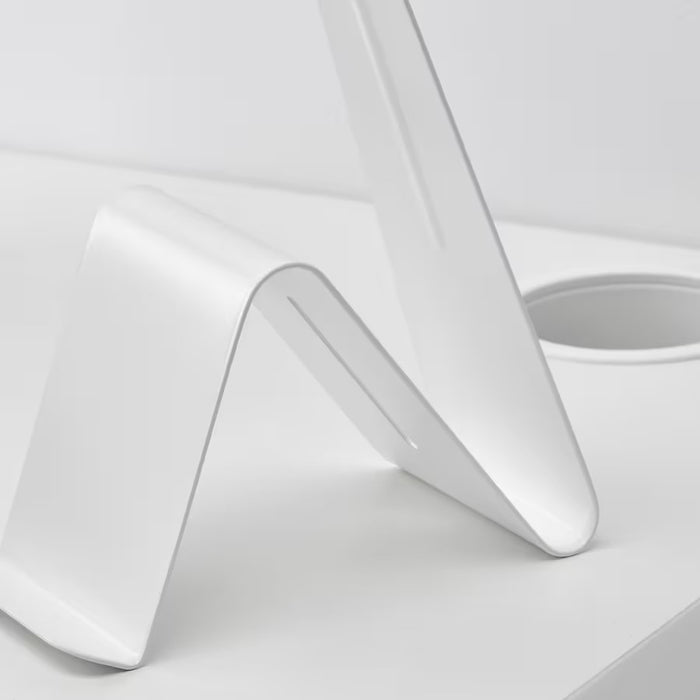 MOJLIGHET Stand for headphones and tablet/phone, White