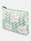 Monedero Roxy Pouch Verde Beige