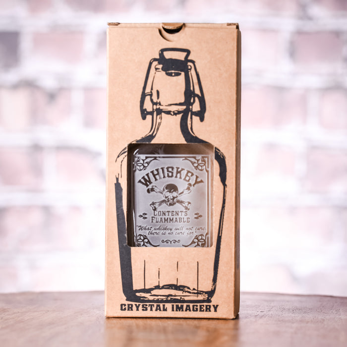 Moonshine Skull Bones Flask
