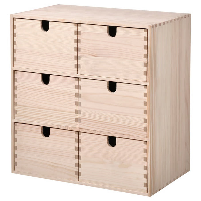 MOPPE Mini chest of drawers, Pine, 31x18x32cm