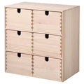 MOPPE Mini chest of drawers, Pine, 31x18x32cm