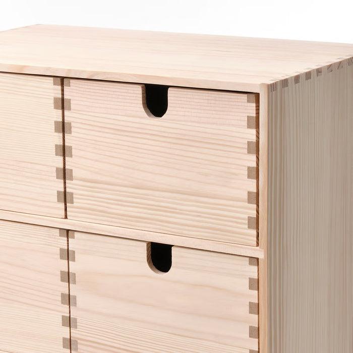 MOPPE Mini chest of drawers, Pine, 31x18x32cm