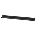 MOSSLANDA picture ledge, 115cm, Black