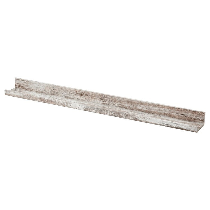 MOSSLANDA Picture ledge, White stained pine effect, 115cm