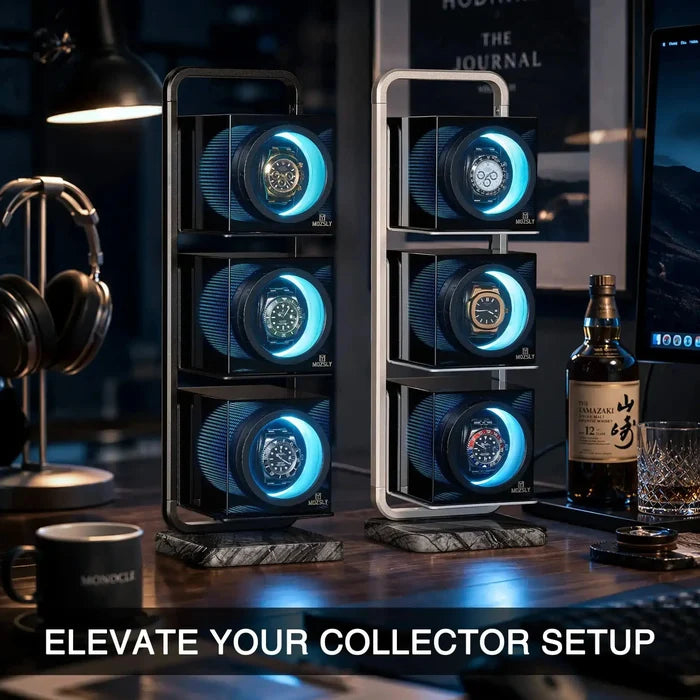 MOZSLY Display Stand for Single Watch Winder- Lineup MOZSLY