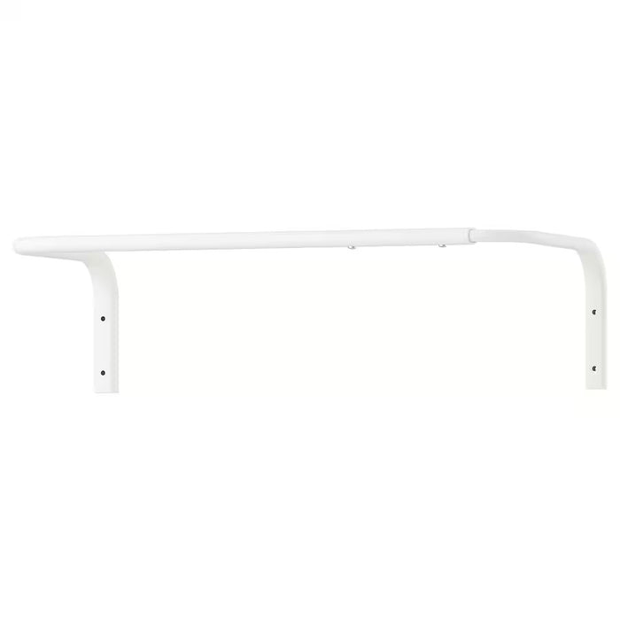 MULIG Clothes bar, White, 60-90cm
