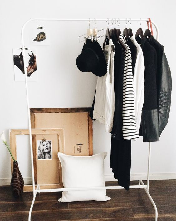 MULIG Clothes rack, White, 99x152cm