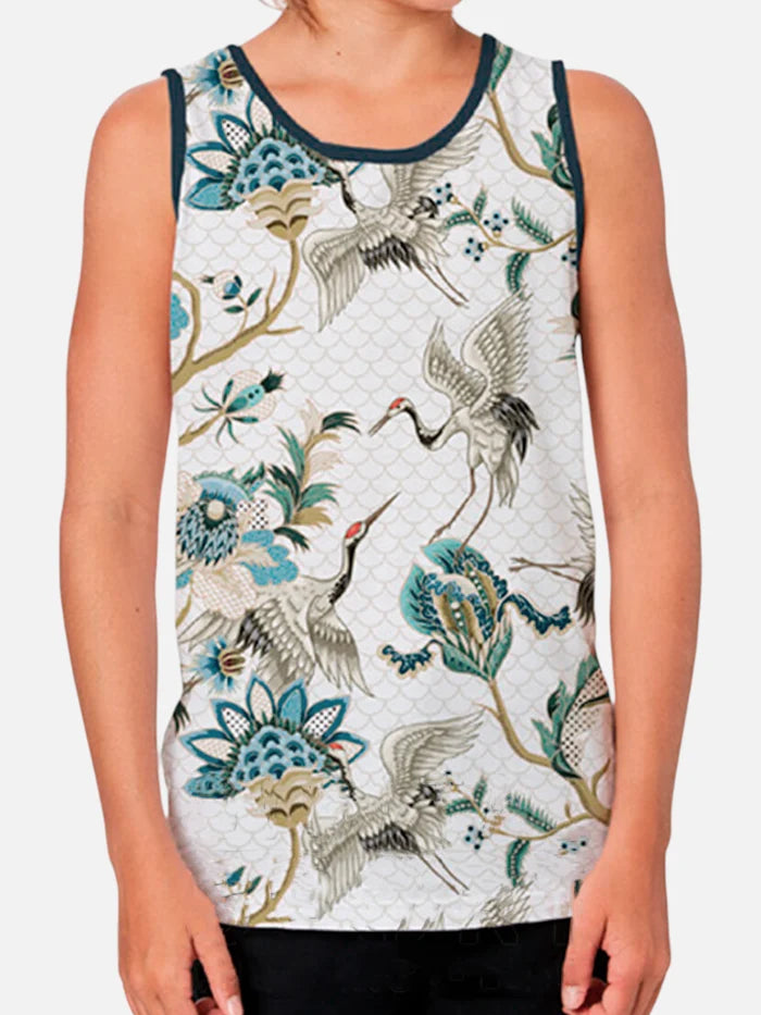Musculosa Rusty Sadako Blanco