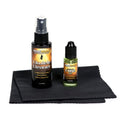 Music Nomad Premium Ukulele Care Kit - F-One Oil, Ukulele Polish, Microfiber Cloth - Aloha City Ukes