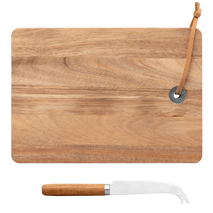 Mysa FSC Wood Hanging Cheese Knife & Board - Personalized - FREE SHIPPING