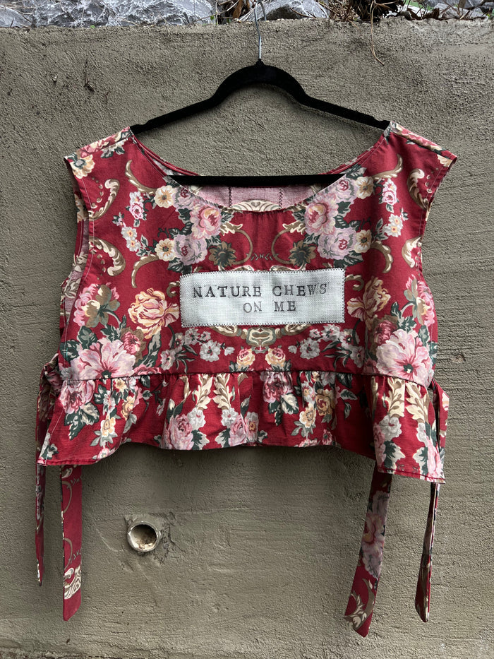 nature chews on me - pillowcase top